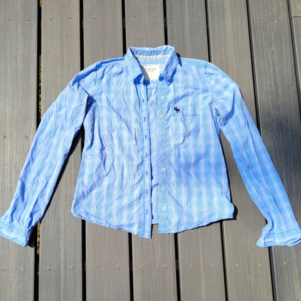 $5 w/$15+ Bundle Abercrombie & Fitch classic patterned button down